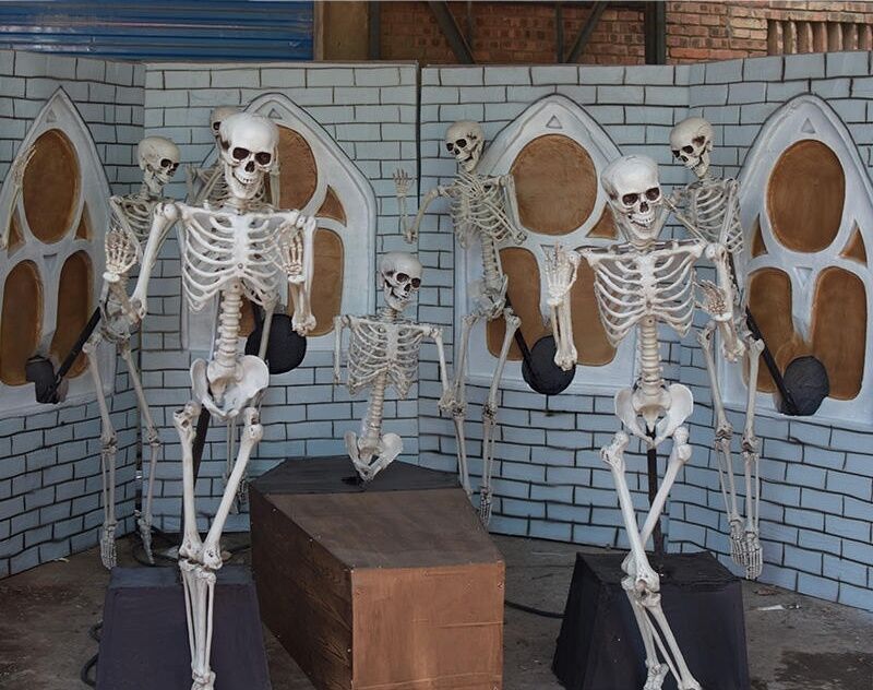 Moving Human Skeleton