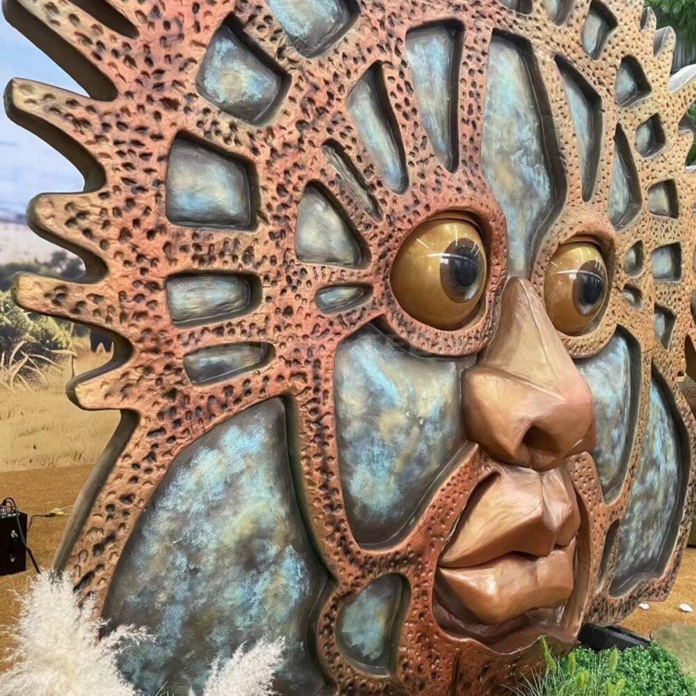 Sun God Face