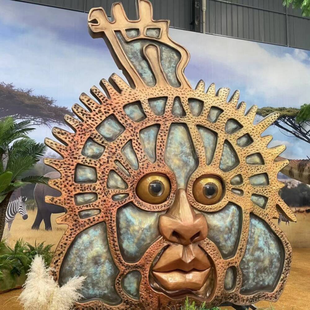 Sun God Face