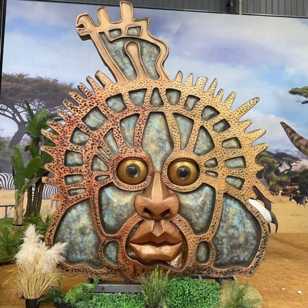 Sun God Face